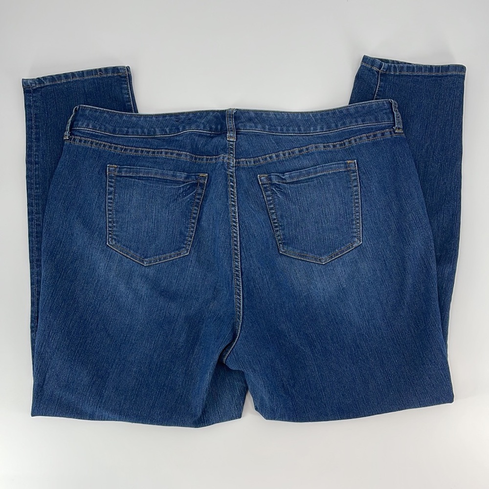 Torrid Dark Blue Denim Jeans Women's 24R - Picture 5 of 9